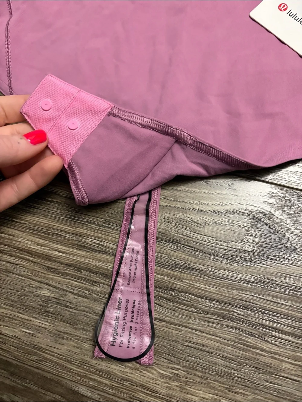 NWT Lululemon Align Bodysuit (Velvet Dust) Size 12